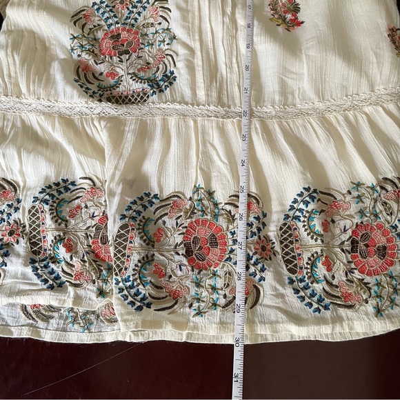 NWT Sundance Embroidered Fable Tunic Top XL - Picture 13 of 13